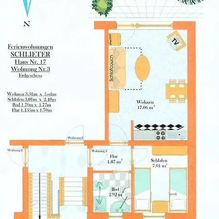 Suedspitze 18 Nr. 3 * Витдюн